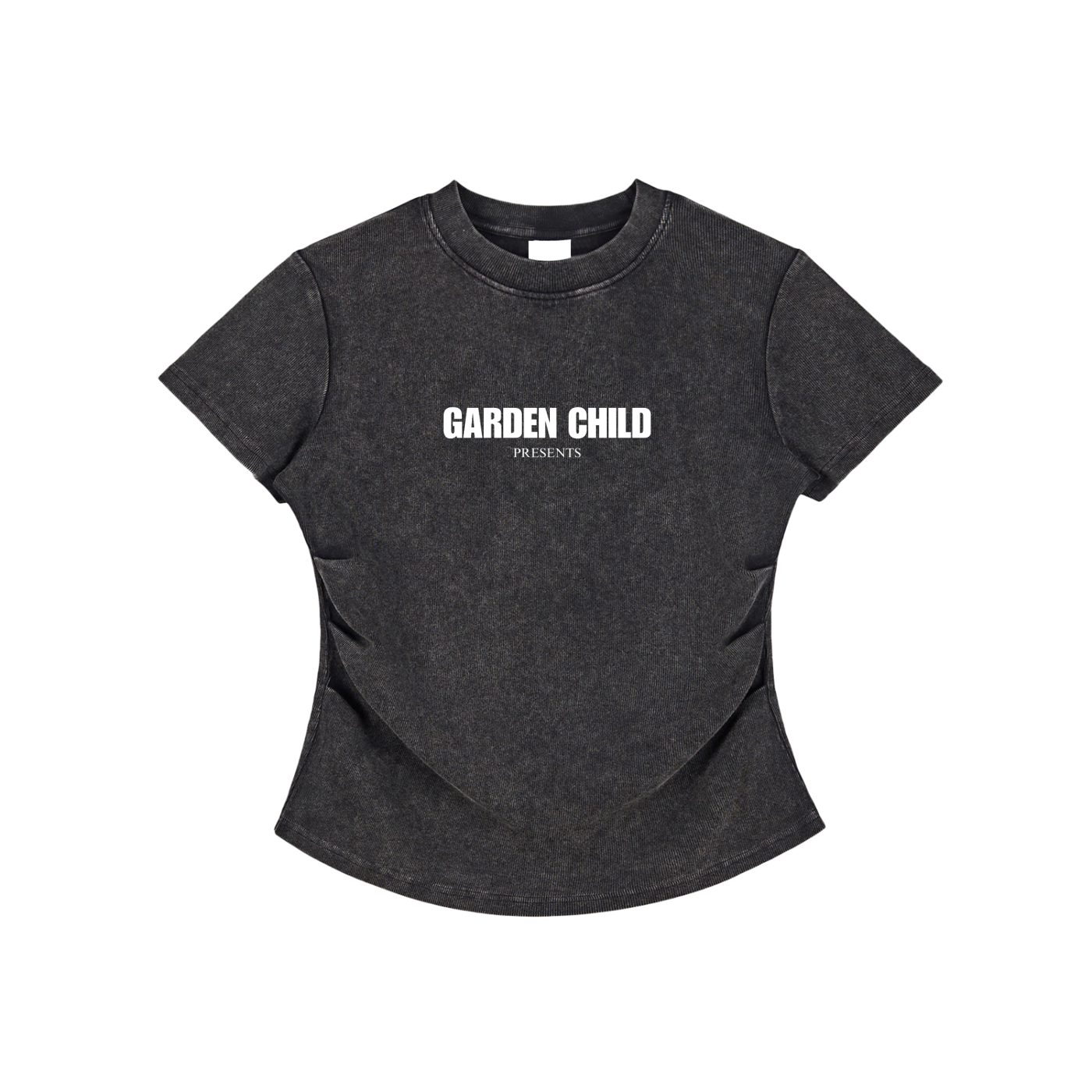Debut Single | Vintaged-Wash Fitted Cotton Tee