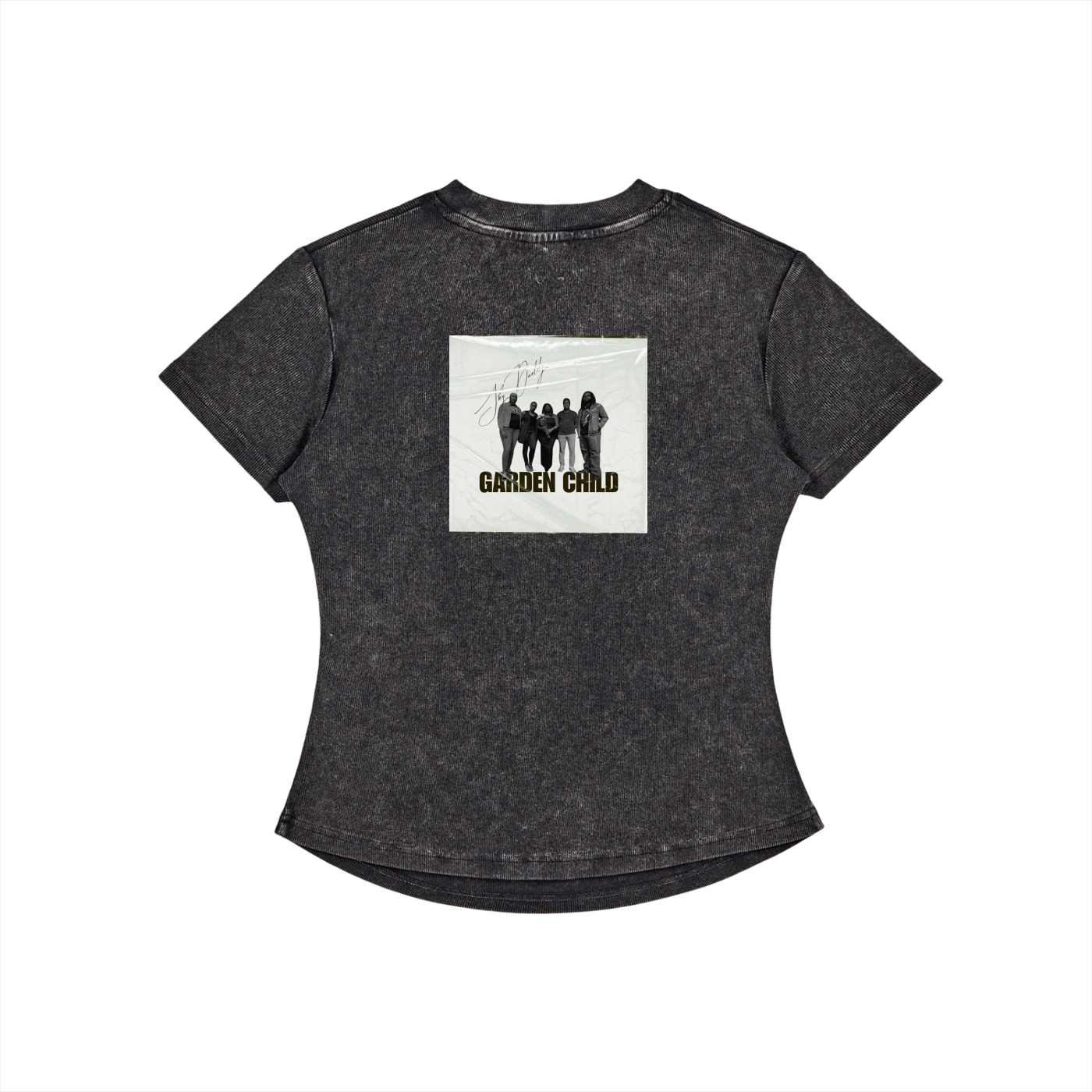 Debut Single | Vintaged-Wash Fitted Cotton Tee