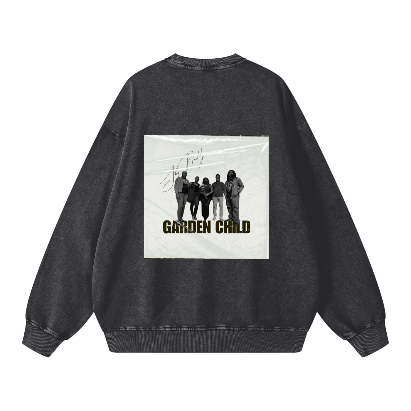 Debut Single | Acid Wash Oversize Sweatshirt