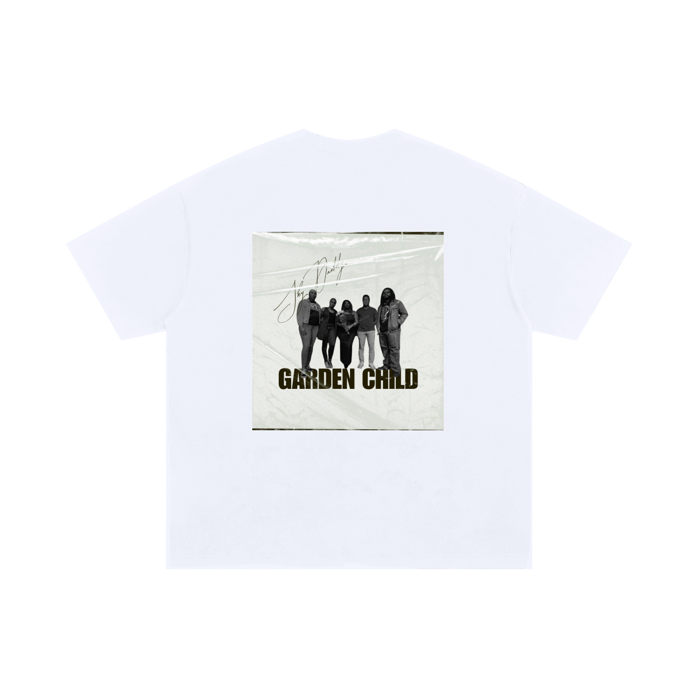 Debut Single Tee | Oversized White Tee