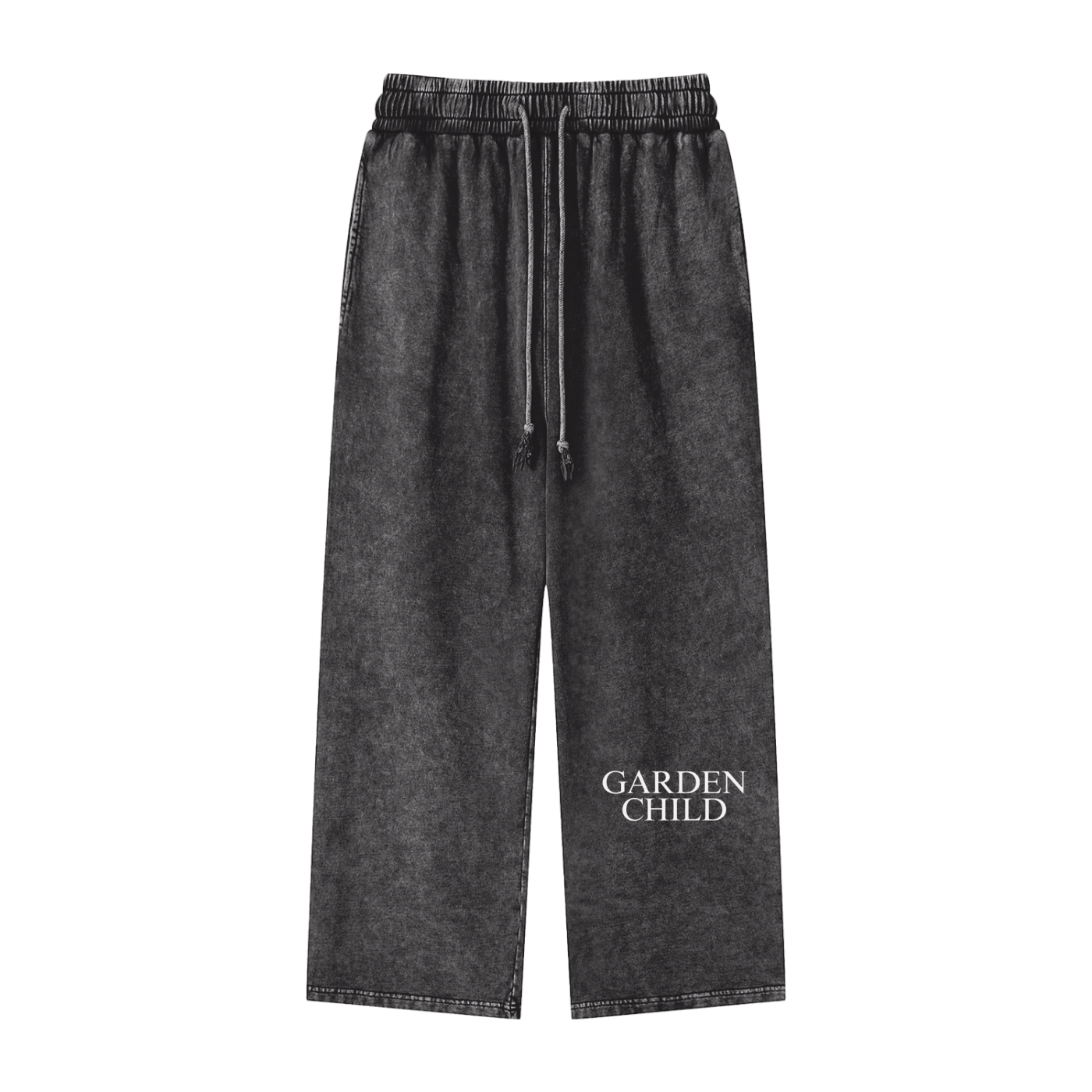 GC Scriptures | Acid Wash Straight Leg Pants