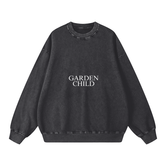 GC Scriptures | Acid Wash Oversize Sweatshirt
